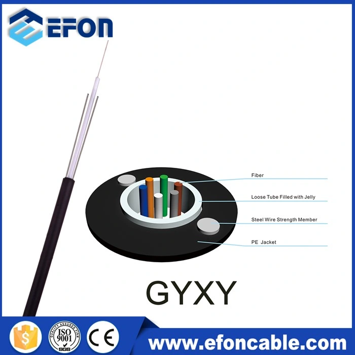 Outdoor Sm Unitube Non-Armored Cable Duct/Aerial/Lashed Optical Fiber Cable (GYXY)