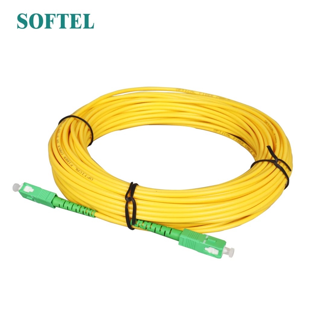 FTTH Gpon Epon Sm Sc/LC Upc Loop Back Fiber Optical Patch Cord and Pigtail