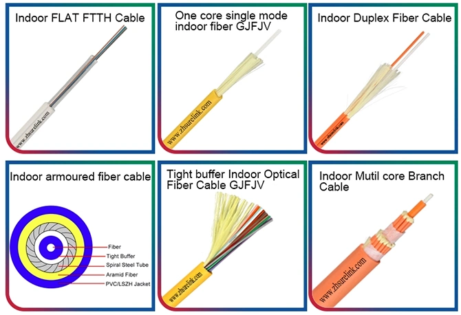 Free Sample GYTA53 Underground Direct Burial Optic Cable Steel Wire Member PE Double Jacket GYTA53 Fiber Optic Cable