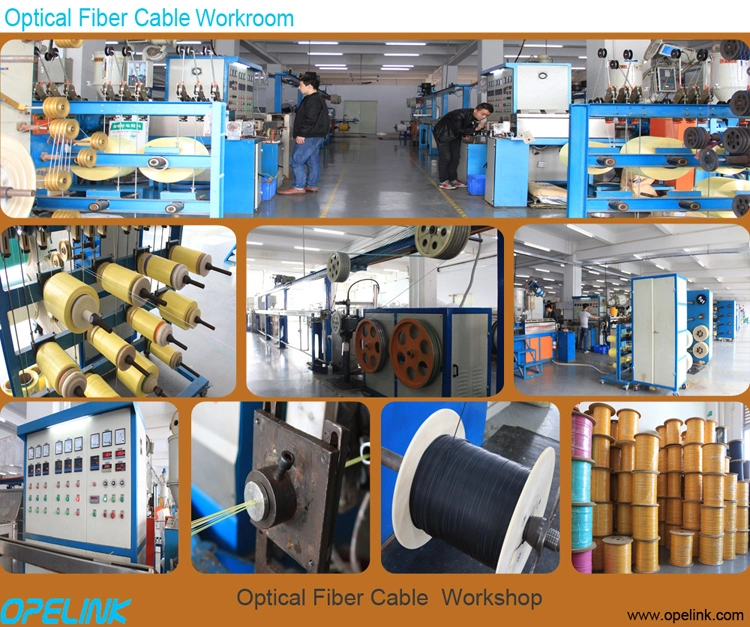 2-24cores Outdoor Air Blown Fiber Optic Cable, Micro Central Bundle Tube Air Blown Optical Cable