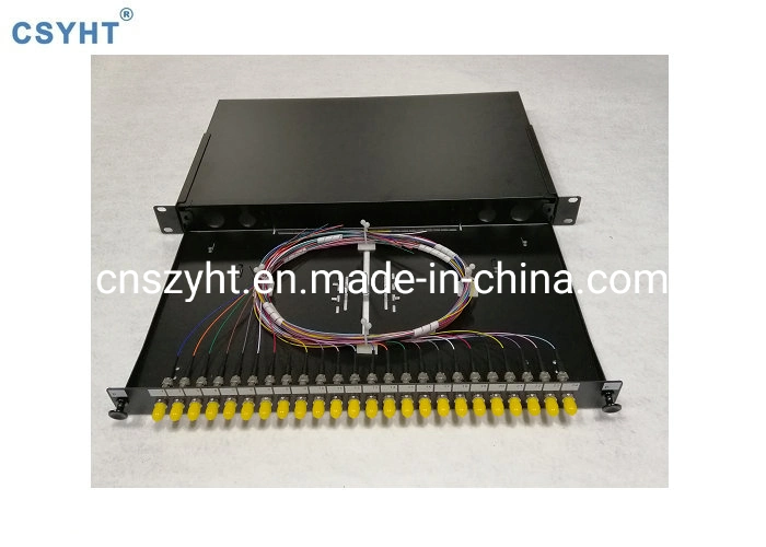 Fo Rack Frame Sc Duplex 1u 19" Fiber Optic Patch Panel