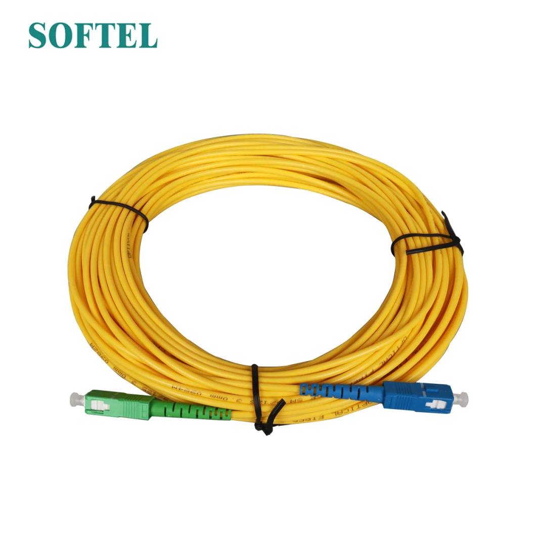 FTTH Gpon Epon Sm Sc/LC Upc Loop Back Fiber Optical Patch Cord and Pigtail