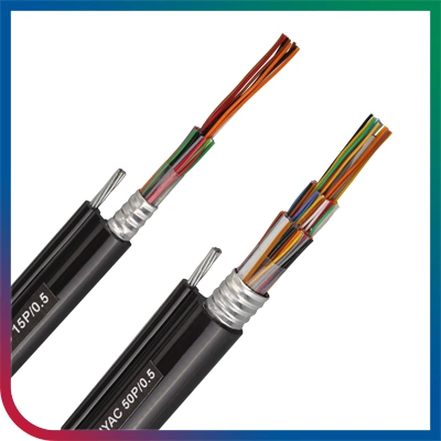 Outdoor Directly Buried Hyat Duct Aerial Fiber Optic Telephone Communication Telecom Cable