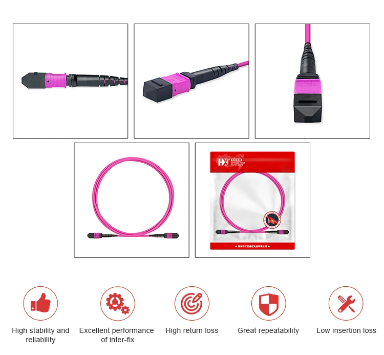 OEM Manufacturer Supply Good Price MTP MPO Fiber Optic Patch Cord for Joint Box