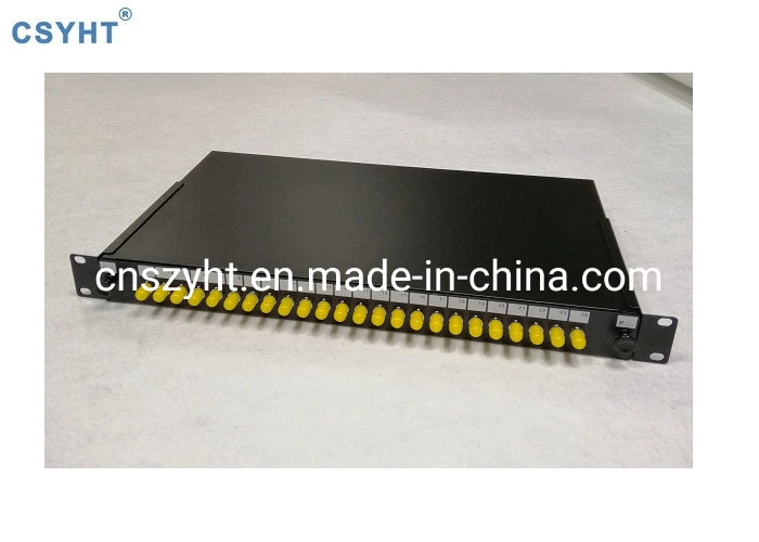 Fo Rack Frame Sc Duplex 1u 19" Fiber Optic Patch Panel