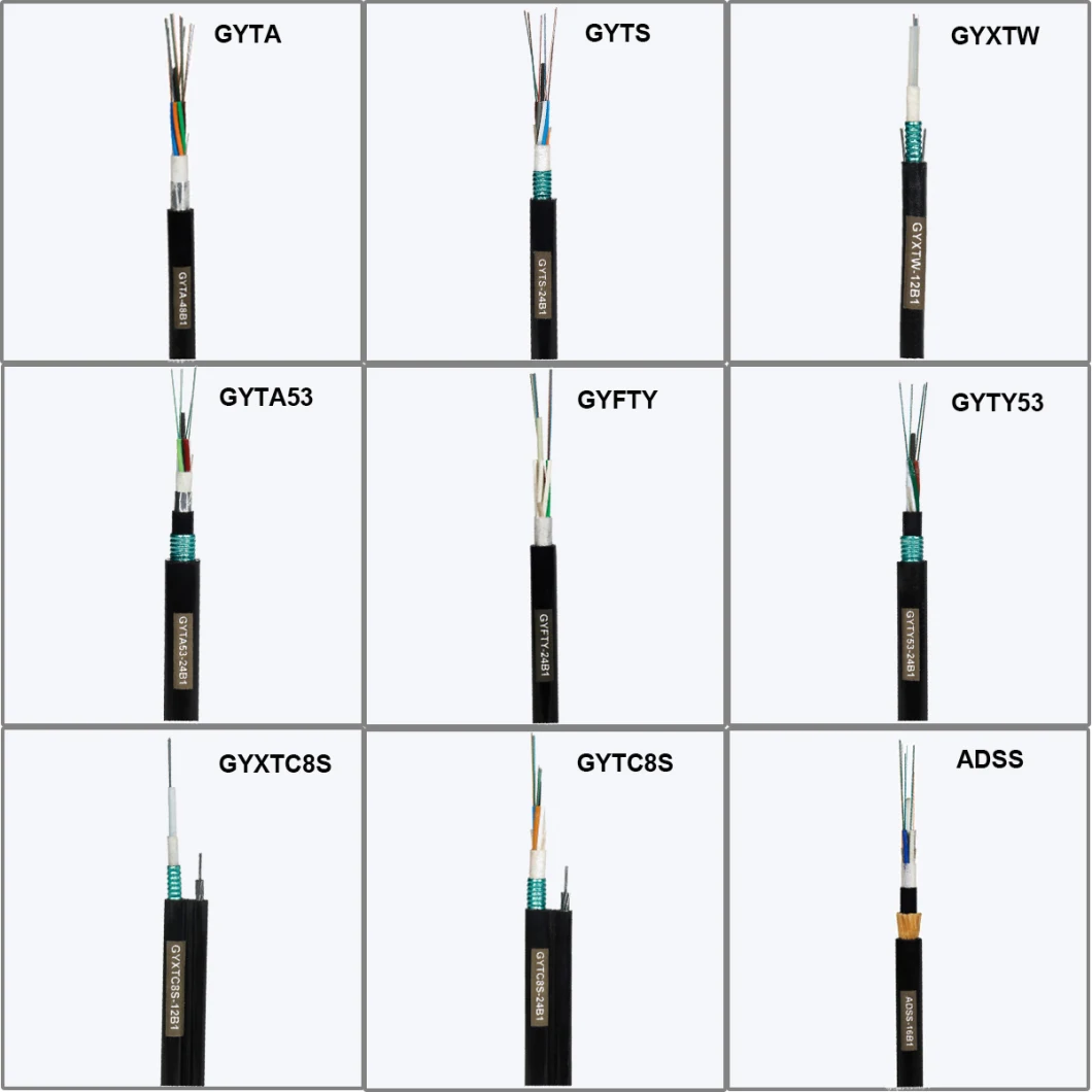 Fiber Optic Cable Armour GYTA for Aerial and Duct Laying