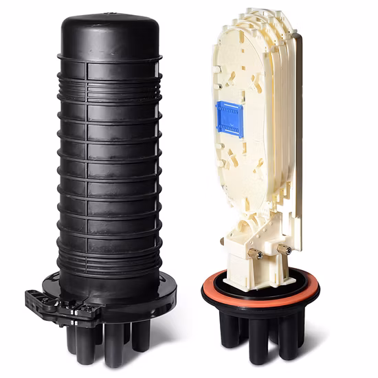 72 96 288 Fermeture de diviseur de joint d'épissure de fibre optique de noyau